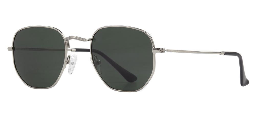 BENX SUNGLASSES BXGÜNŞ 8005.50-C.67 Güneş Genç Erkek,Kadın,Unisex Köşeli Çerçeveli Metal UV400,Polarize - 2
