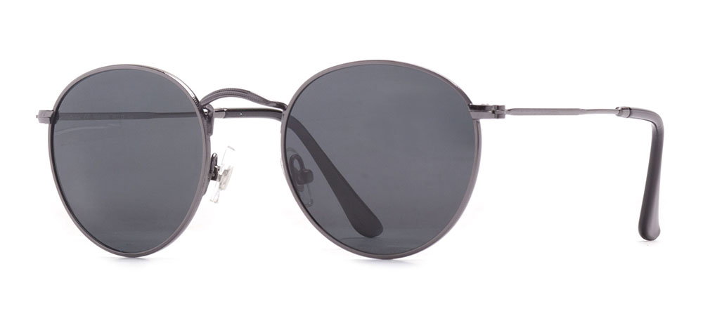 BENX SUNGLASSES BXGÜNŞ 8006.46-C.02 Güneş Genç Erkek,Kadın,Unisex Yuvarlak Çerçeveli Metal UV400,Polarize - 2