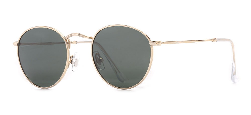 BENX SUNGLASSES BXGÜNŞ 8006.46-C.03 Güneş Genç Erkek,Kadın,Unisex Yuvarlak Çerçeveli Metal UV400,Polarize - 2