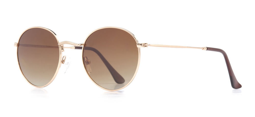 BENX SUNGLASSES BXGÜNŞ 8006.46-C.14 Güneş Genç Erkek,Kadın,Unisex Yuvarlak Çerçeveli Metal UV400,Polarize - 2