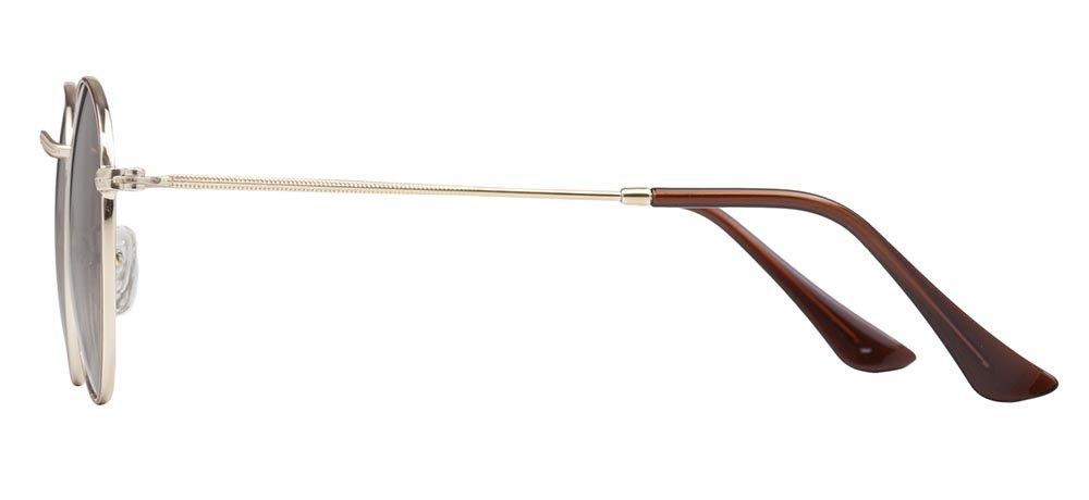 BENX SUNGLASSES BXGÜNŞ 8006.48-C.14 Güneş Genç Erkek, Kadın, Unisex Yuvarlak Çerçeveli Metal Polarize - 3