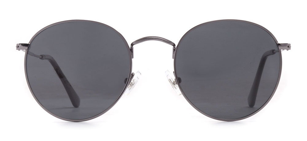 BENX SUNGLASSES BXGÜNŞ 8006.52-C.02 Güneş Genç Erkek,Kadın,Unisex Yuvarlak Çerçeveli Metal Polarize - 1