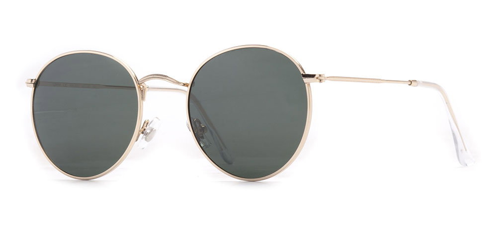 BENX SUNGLASSES BXGÜNŞ 8006.52-C.03 Güneş Genç Erkek,Kadın,Unisex Yuvarlak Çerçeveli Metal Polarize - 2