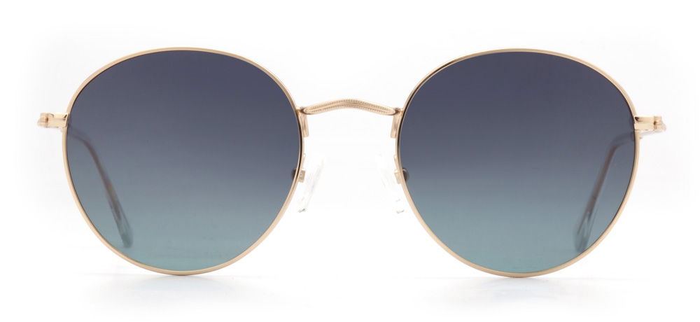 BENX SUNGLASSES BXGÜNŞ 8006.52-C.33 Güneş Genç Erkek,Kadın,Unisex Yuvarlak Çerçeveli Metal Polarize - 1