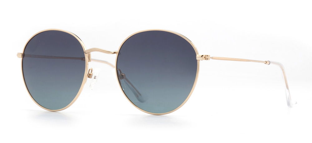 BENX SUNGLASSES BXGÜNŞ 8006.52-C.33 Güneş Genç Erkek,Kadın,Unisex Yuvarlak Çerçeveli Metal Polarize - 2