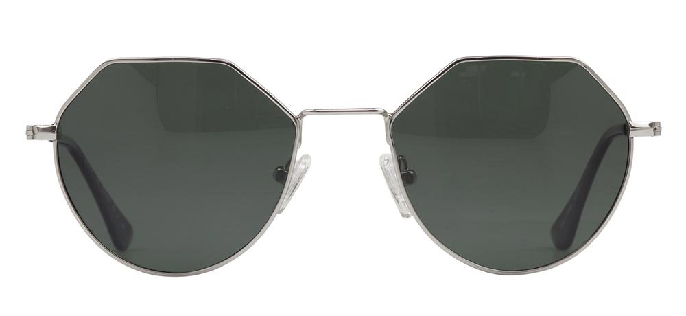 BENX SUNGLASSES BXGÜNŞ 8007.50-C.07 Güneş Genç Kadın Geometrik Çerçeveli Metal Polarize - 1