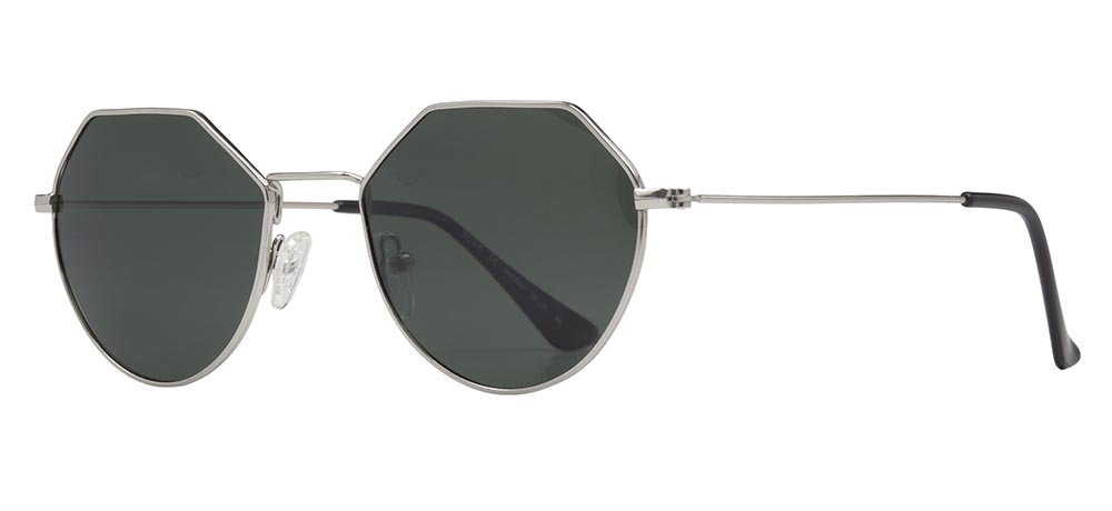 BENX SUNGLASSES BXGÜNŞ 8007.50-C.07 Güneş Genç Kadın Geometrik Çerçeveli Metal Polarize - 2