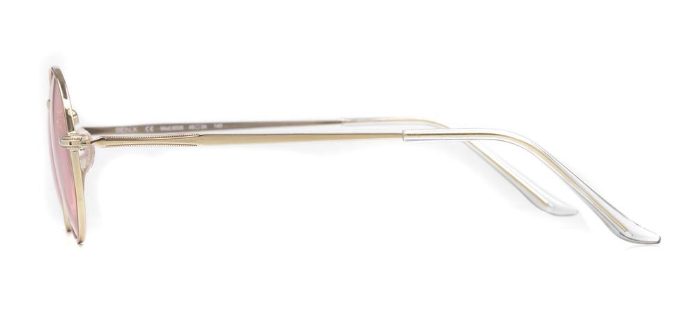 BENX SUNGLASSES BXGÜNŞ 8008.45-C.62 Güneş Genç Kadın Yuvarlak Çerçeveli Metal UV400,Polarize - 3