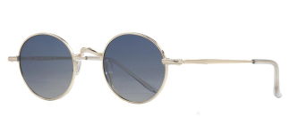 BENX SUNGLASSES BXGÜNŞ 8008.45-C.64 Güneş Genç Erkek,Kadın,Unisex Yuvarlak Çerçeveli Metal UV400,Polarize - BENX SUNGLASSES (1)