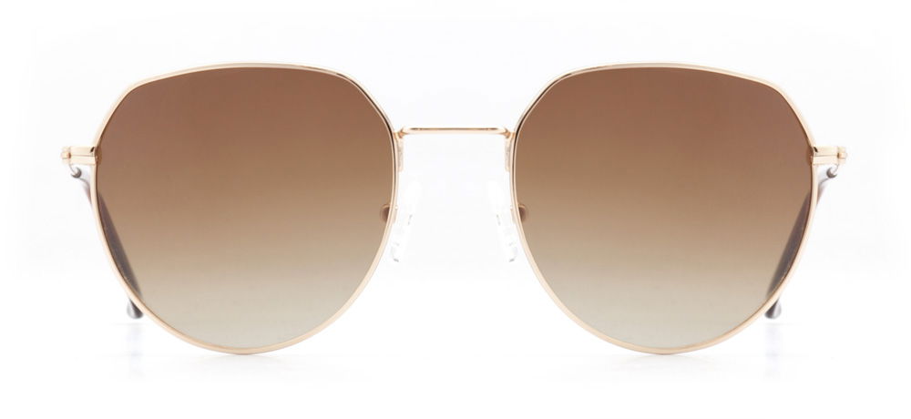 BENX SUNGLASSES BXGÜNŞ 8009.51-C.14 Güneş Genç Kadın Geometrik Çerçeveli Metal Polarize - 1