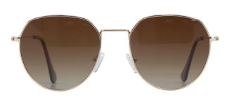 BENX SUNGLASSES BXGÜNŞ 8009.51-C.14 Güneş Genç Kadın Geometrik Çerçeveli Metal Polarize - BENX SUNGLASSES