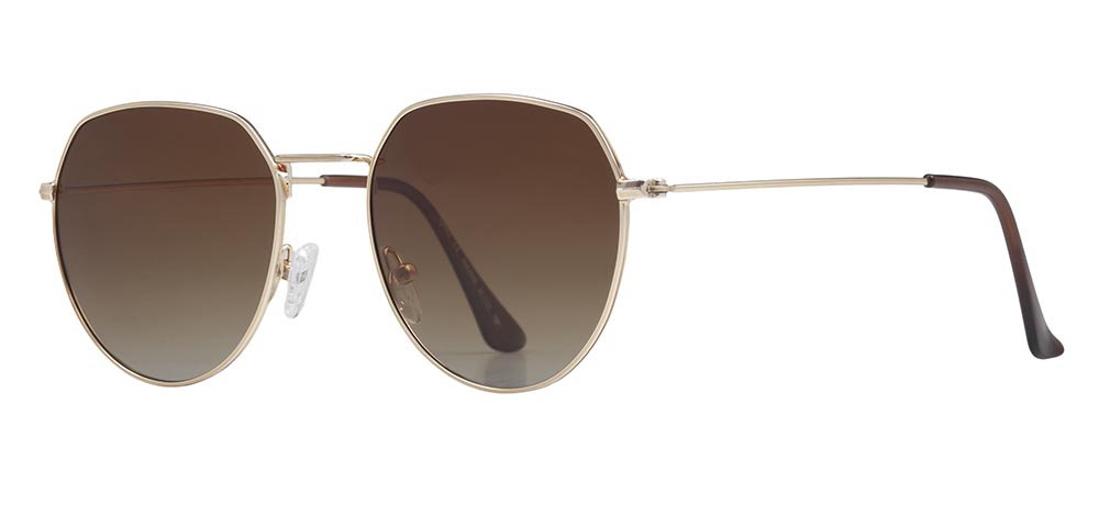 BENX SUNGLASSES BXGÜNŞ 8009.51-C.14 Güneş Genç Kadın Geometrik Çerçeveli Metal Polarize - 2