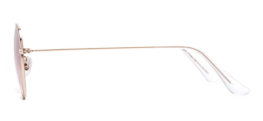 BENX SUNGLASSES BXGÜNŞ 8009.51-C.16 AC Güneş Genç Kadın Geometrik Çerçeveli Metal UV400 - 3