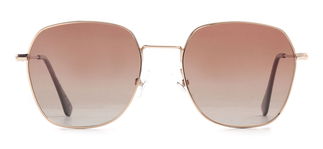 BENX SUNGLASSES BXGÜNŞ 8010.52-C.14 Güneş Genç Kadın Geometrik Çerçeveli Metal Polarize - BENX SUNGLASSES