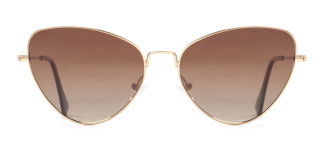 BENX SUNGLASSES BXGÜNŞ 8015.54-C.14 Güneş Genç Kadın Köşeli Çerçeveli Metal Polarize - BENX SUNGLASSES