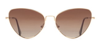 BENX SUNGLASSES BXGÜNŞ 8015.54-C.14 Güneş Genç Kadın Köşeli Çerçeveli Metal Polarize - BENX SUNGLASSES