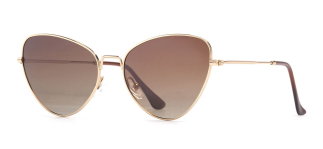 BENX SUNGLASSES BXGÜNŞ 8015.54-C.14 Güneş Genç Kadın Köşeli Çerçeveli Metal Polarize - BENX SUNGLASSES (1)