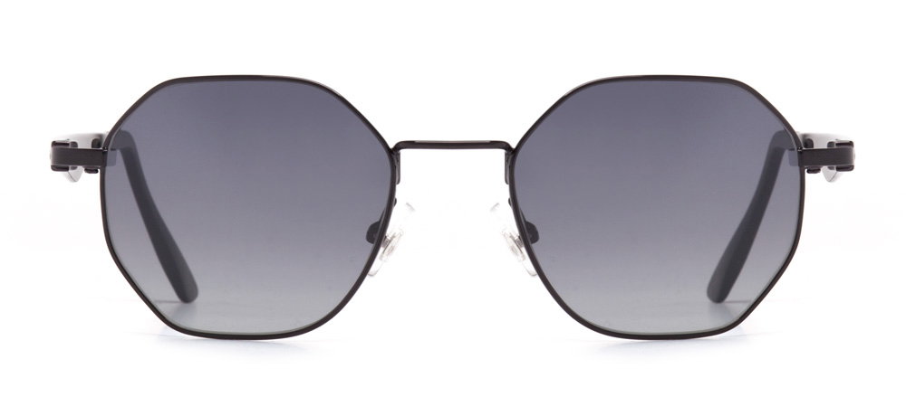 BENX SUNGLASSES BXGÜNŞ 8023.47-C.17 Güneş Genç Kadın Geometrik Çerçeveli MetalPolarize - 1