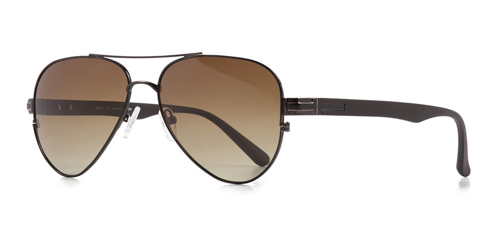 BENX SUNGLASSES BXGÜNŞ 8033.58-C.30 Güneş Genç,Yetişkin Erkek,Kadın,Unisex Damla Çerçeveli Metal Polarize - 2