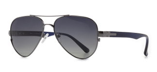 BENX SUNGLASSES BXGÜNŞ 8033.58-C.32 Güneş Genç,Yetişkin Erkek, Kadın, Unisex Damla Çerçeveli Metal Polarize - BENX SUNGLASSES (1)