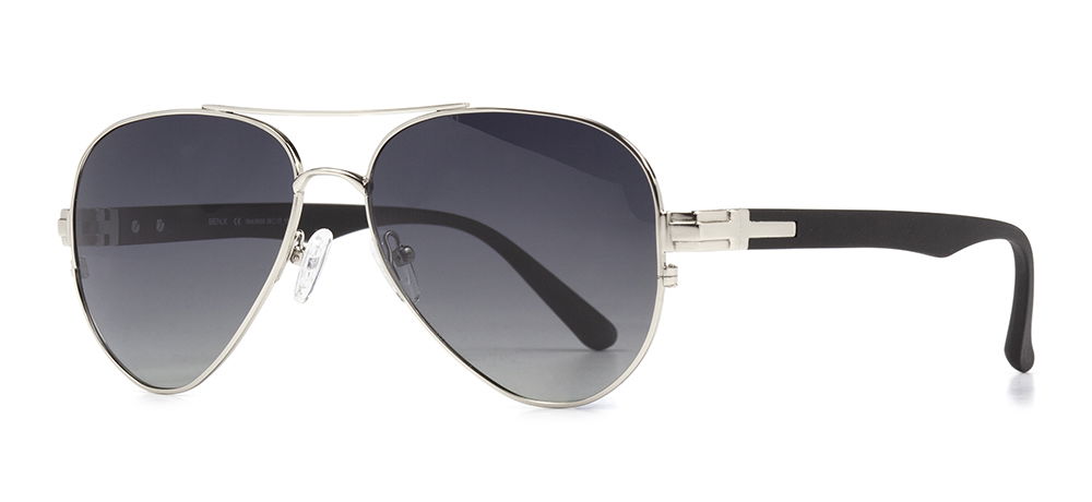 BENX SUNGLASSES BXGÜNŞ 8033.58-C.34 Güneş Genç,Yetişkin Erkek,Kadın,Unisex Damla Çerçeveli Metal Polarize - 2