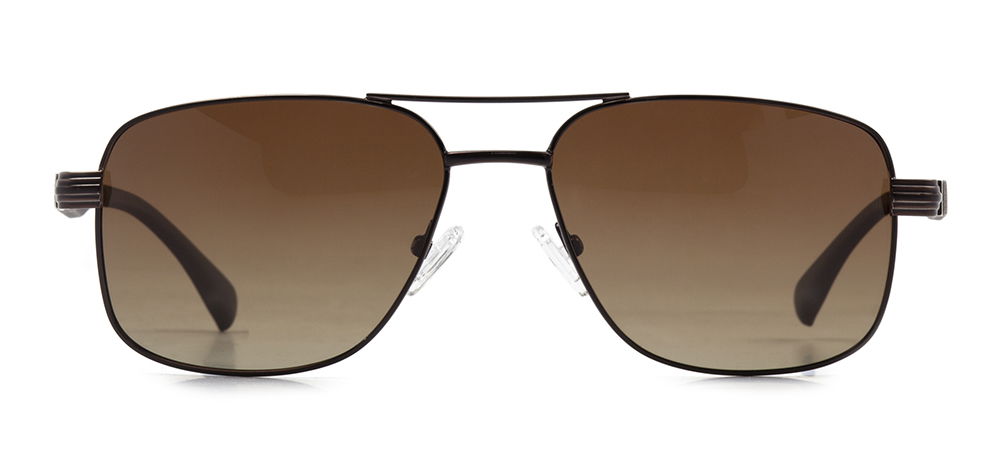 BENX SUNGLASSES BXGÜNŞ 8034.57-C.30 Güneş Genç,Yetişkin Erkek Köşeli Çerçeveli Metal Polarize - 1
