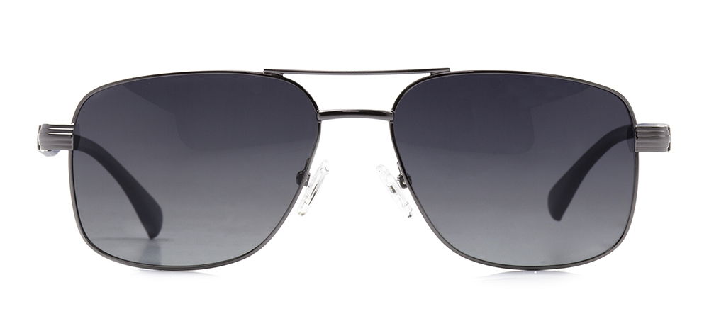 BENX SUNGLASSES BXGÜNŞ 8034.57-C.32 Güneş Genç,Yetişkin Erkek Köşeli Çerçeveli Metal Polarize - 1