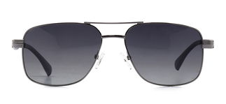 BENX SUNGLASSES BXGÜNŞ 8034.57-C.32 Güneş Genç,Yetişkin Erkek Köşeli Çerçeveli Metal Polarize - BENX SUNGLASSES