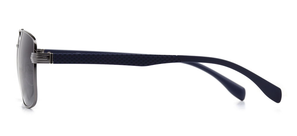 BENX SUNGLASSES BXGÜNŞ 8034.57-C.32 Güneş Genç,Yetişkin Erkek Köşeli Çerçeveli Metal Polarize - 3