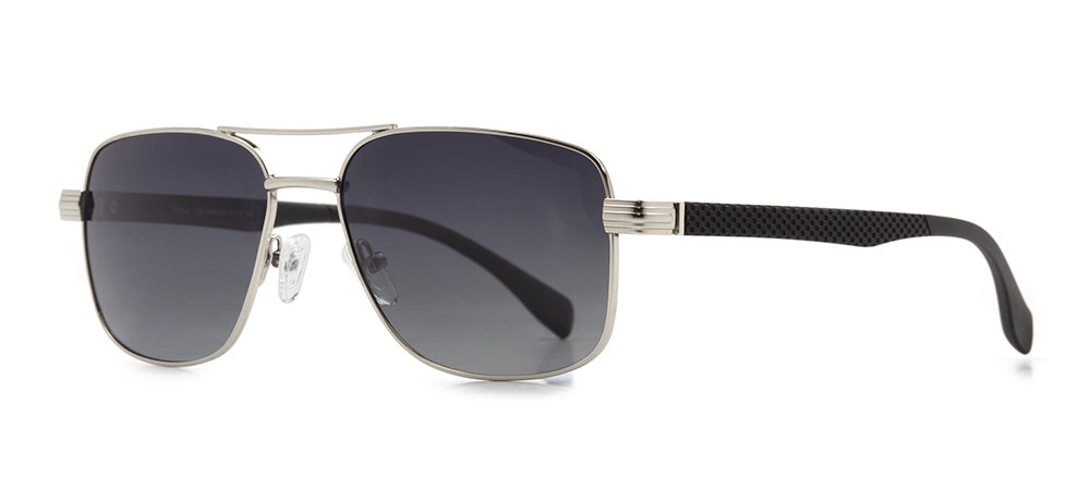 BENX SUNGLASSES BXGÜNŞ 8034.57-C.34 Güneş Genç,Yetişkin Erkek Köşeli Çerçeveli Metal Polarize - 2