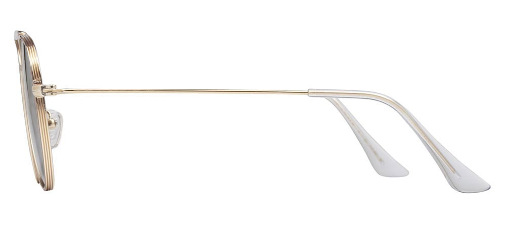 BENX SUNGLASSES BXGÜNŞ 8035.56-C.03 AC Güneş Genç Erkek, Kadın, Unisex Damla Çerçeveli Metal UV400 - 3