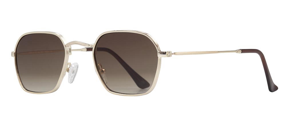 BENX SUNGLASSES BXGÜNŞ 8043.48-C.14 AC Güneş Genç Erkek,Kadın,Unisex Köşeli Çerçeveli Metal UV400 - 2
