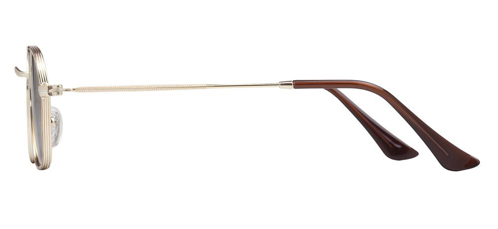 BENX SUNGLASSES BXGÜNŞ 8043.48-C.14 AC Güneş Genç Erkek,Kadın,Unisex Köşeli Çerçeveli Metal UV400 - 3