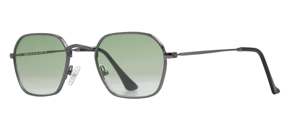 BENX SUNGLASSES BXGÜNŞ 8043.48-C.72 AC Güneş Genç Erkek,Kadın,Unisex Köşeli Çerçeveli Metal UV400 - 2