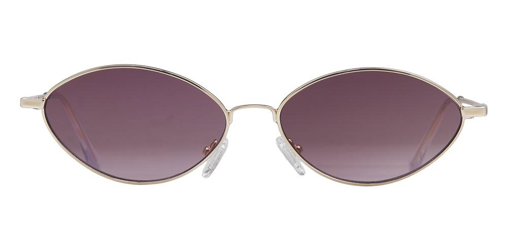 BENX SUNGLASSES BXGÜNŞ 8047.56-C.16 AC Güneş Genç Kadın Oval Çerçeveli Metal UV400 - 1