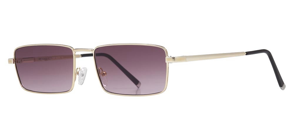 BENX SUNGLASSES BXGÜNŞ 8049.59-C.16 AC Güneş Genç Kadın Köşeli Çerçeveli Metal UV400 - 2