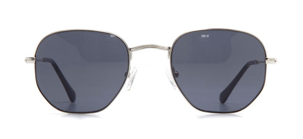 BENX SUNGLASSES BXGÜNŞ 8055.50-01 AC Güneş Genç Erkek,Kadın,Unisex Köşeli Çerçeveli Metal UV400 - 1
