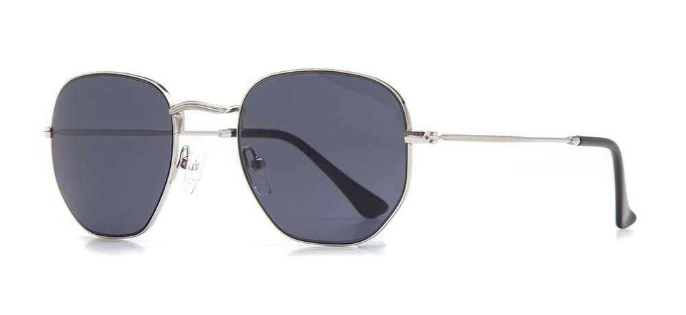 BENX SUNGLASSES BXGÜNŞ 8055.50-01 AC Güneş Genç Erkek,Kadın,Unisex Köşeli Çerçeveli Metal UV400 - 2