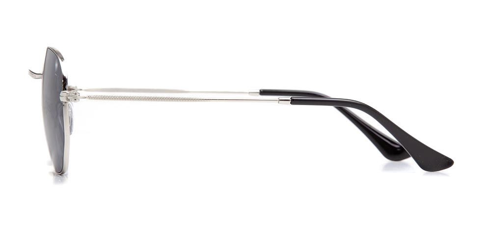 BENX SUNGLASSES BXGÜNŞ 8055.50-01 AC Güneş Genç Erkek,Kadın,Unisex Köşeli Çerçeveli Metal UV400 - 3