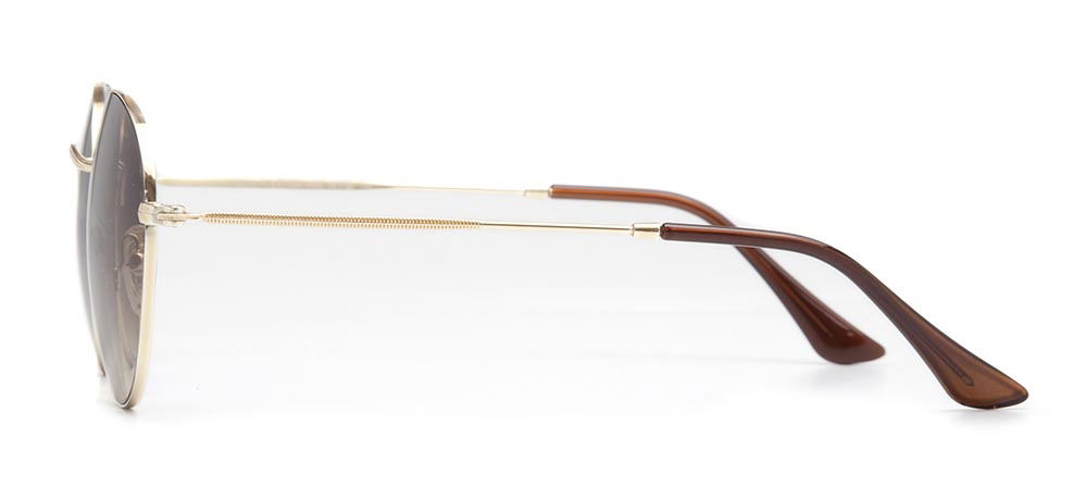 BENX SUNGLASSES BXGÜNŞ 8056.52-C.14 AC Güneş Genç Erkek,Kadın,Unisex Oval Çerçeveli Metal UV400 - 3