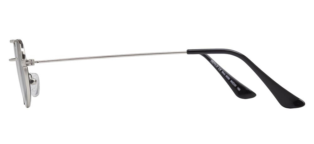 BENX SUNGLASSES BXGÜNŞ 8059.54-C.01 AC Güneş Genç Kadın Köşeli Çerçeveli Metal UV400 - 3
