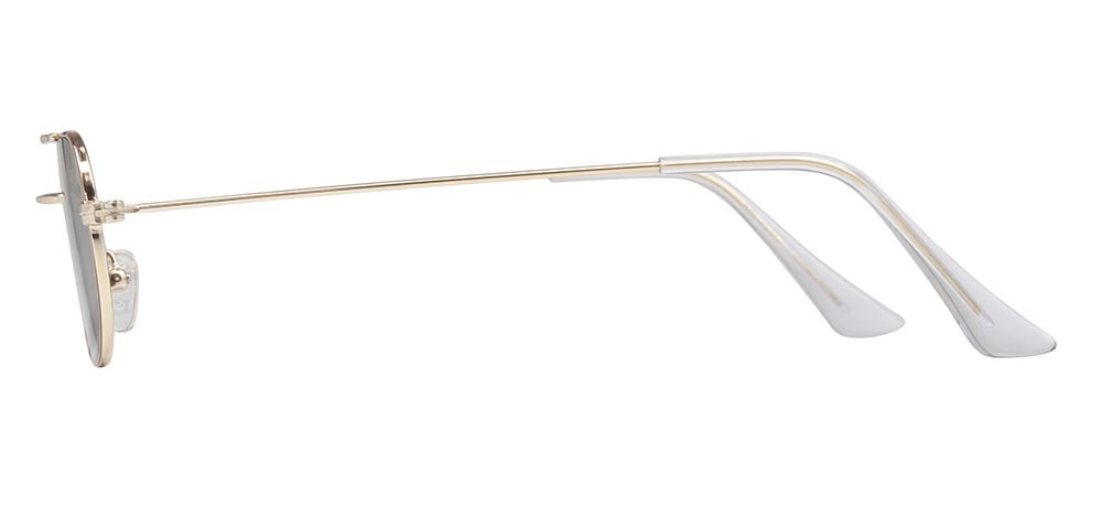 BENX SUNGLASSES BXGÜNŞ 8059.54-C.03 AC Güneş Genç Kadın Köşeli Çerçeveli Metal UV400 - 3