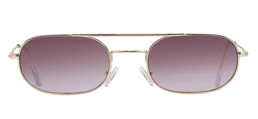 BENX SUNGLASSES BXGÜNŞ 8059.54-C.16 AC Güneş Genç Kadın Köşeli Çerçeveli Metal UV400 - 1