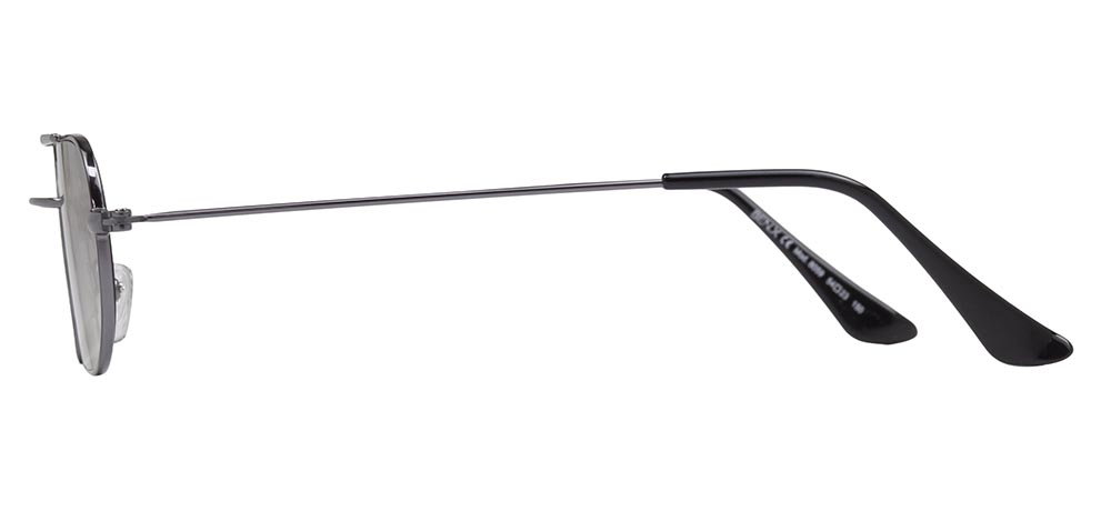 BENX SUNGLASSES BXGÜNŞ 8059.54-C.70 AC Güneş Genç Kadın Köşeli Çerçeveli Metal UV400 - 3