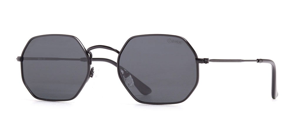 BENX SUNGLASSES BXGÜNŞ ITH 8011.52-C.01 Güneş Genç Erkek,Kadın,Unisex Geometrik Çerçeveli Metal Polarize - 2