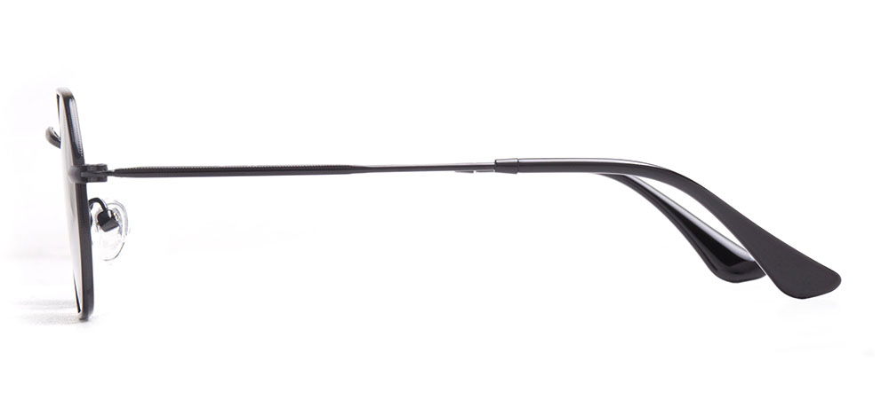 BENX SUNGLASSES BXGÜNŞ ITH 8011.52-C.01 Güneş Genç Erkek,Kadın,Unisex Geometrik Çerçeveli Metal Polarize - 3