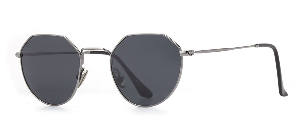 BENX SUNGLASSES BXGÜNŞ20012-10 Güneş Genç Kadın Geometrik Çerçeveli Metal UV400,Polarize - 2