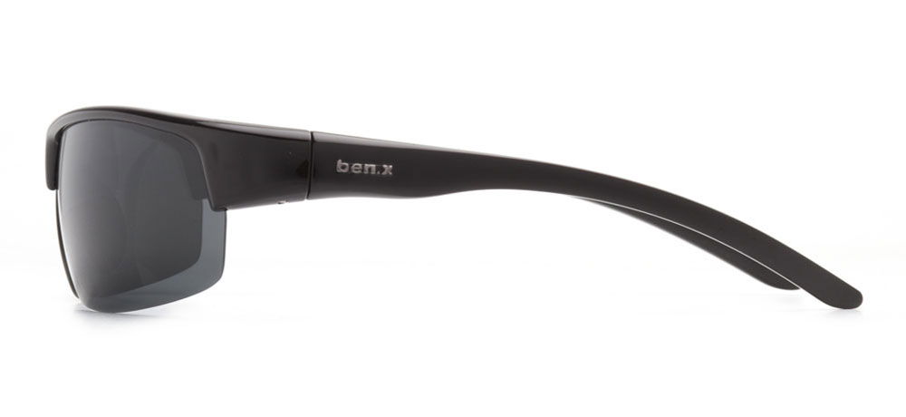 BENX SUNGLASSES BXGÜNŞ9023-06 Güneş Yetişkin Erkek Bombeli Yarım Çerçeveli Grilamid TR90 Polarize - 3