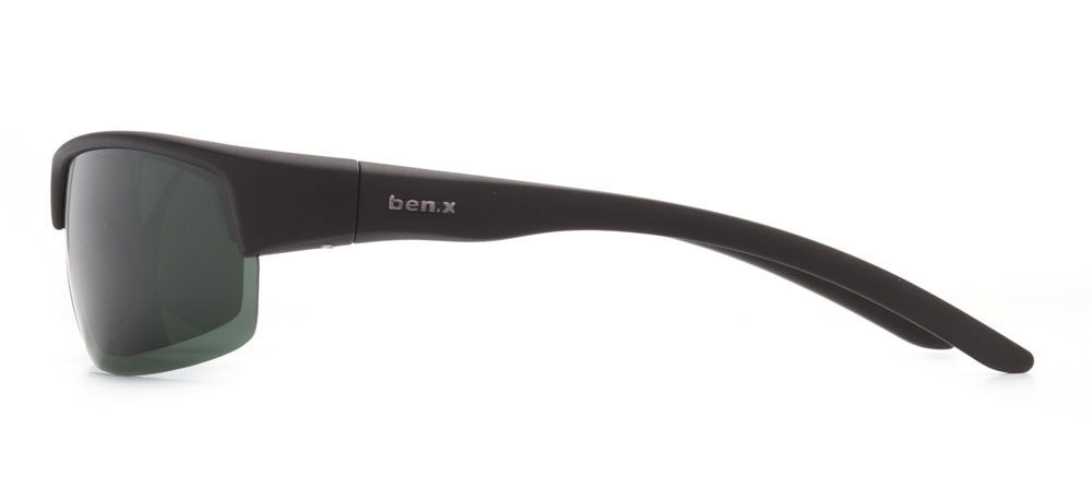 BENX SUNGLASSES BXGÜNŞ9023-M06 Güneş Yetişkin Erkek Bombeli Yarım Çerçeveli Grilamid (TR90) Polarize - 3