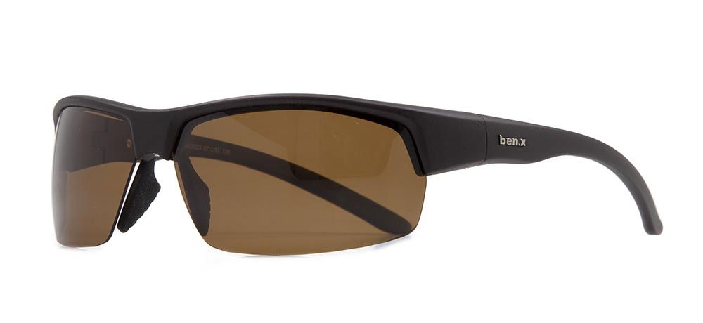 BENX SUNGLASSES BXGÜNŞ9023-M119 Güneş Yetişkin Erkek Bombeli Yarım Çerçeveli Grilamid TR90 Polarize - 2